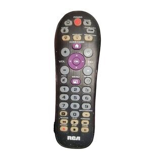 RCA BACKLIT UNIVERSAL REMOTE CONTROL - RC36K/39H-T1-O3